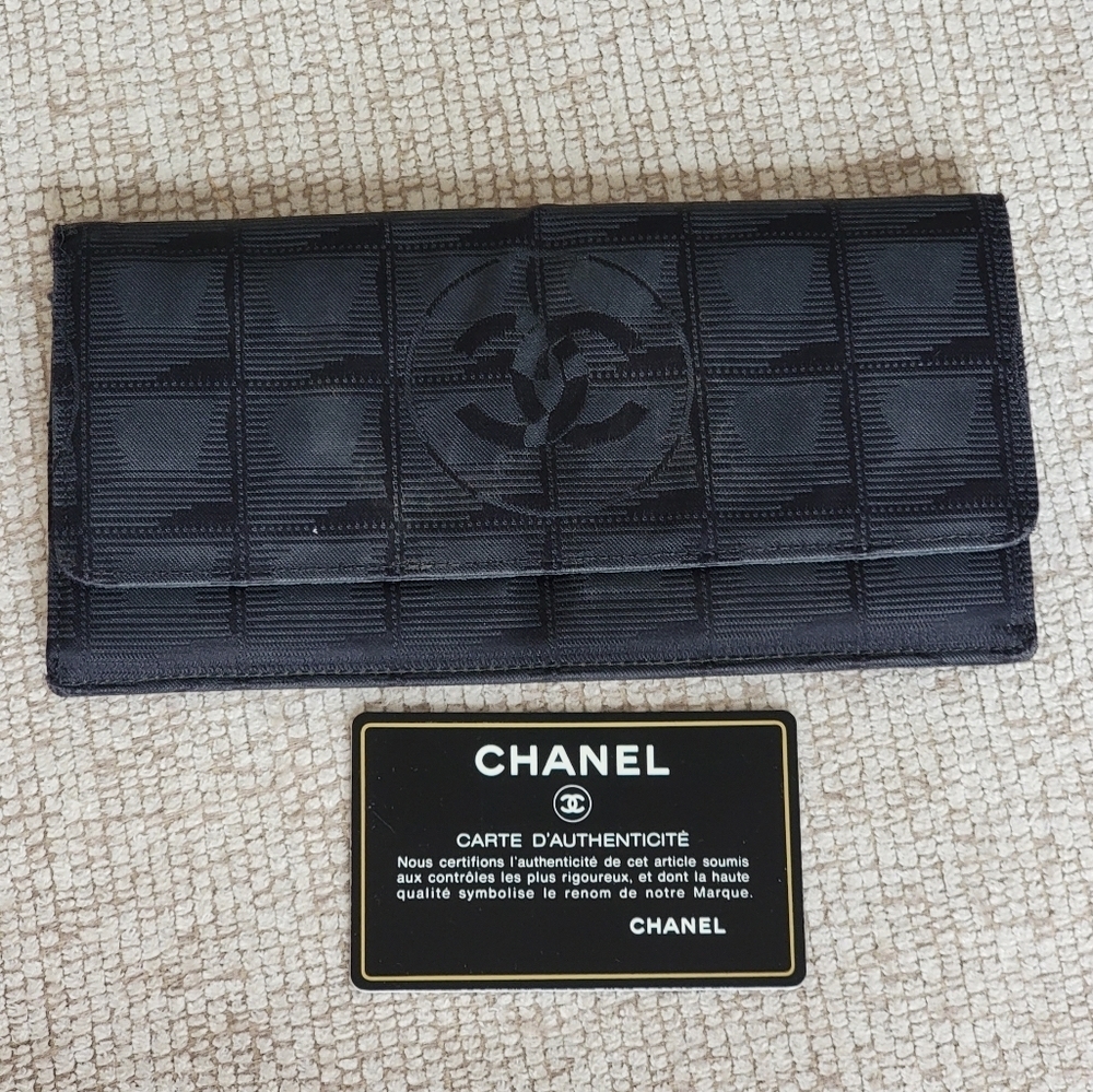 Chanel Travel Line Continental Wallet